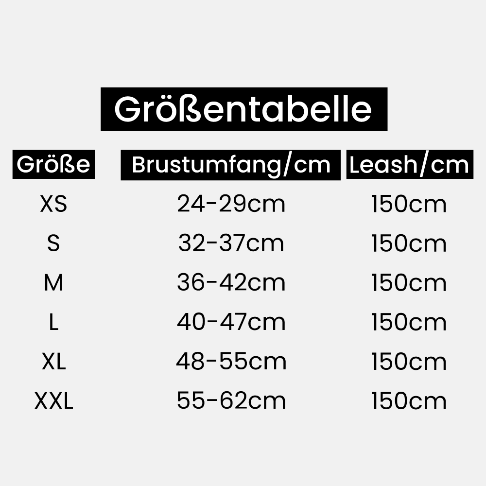 Geschirr- und Leinen-Set für Hunde